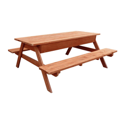OBSTRUCTED VIEW: Reserve 10-Person Sherman Green Picnic Table